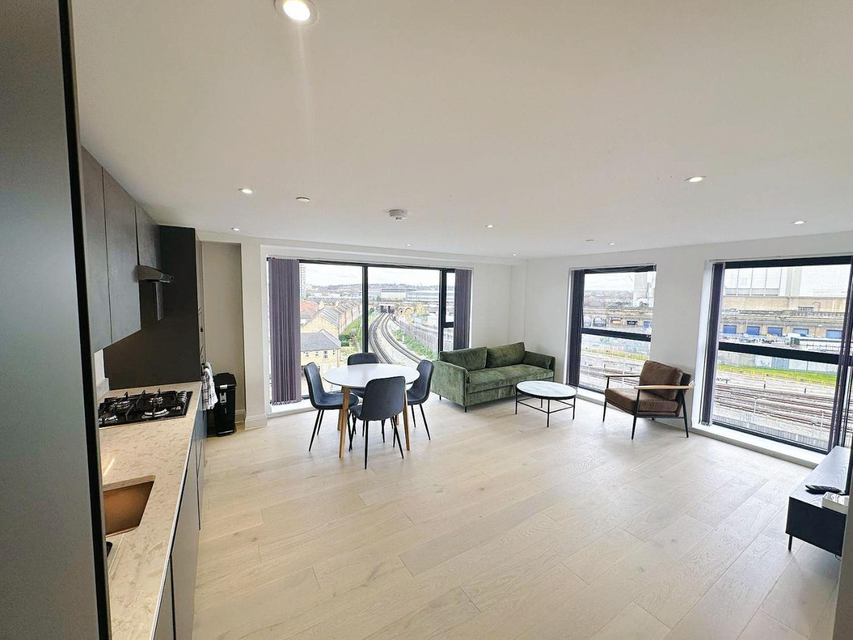 Luxury Modern Flat Near Center Apartment London Ngoại thất bức ảnh